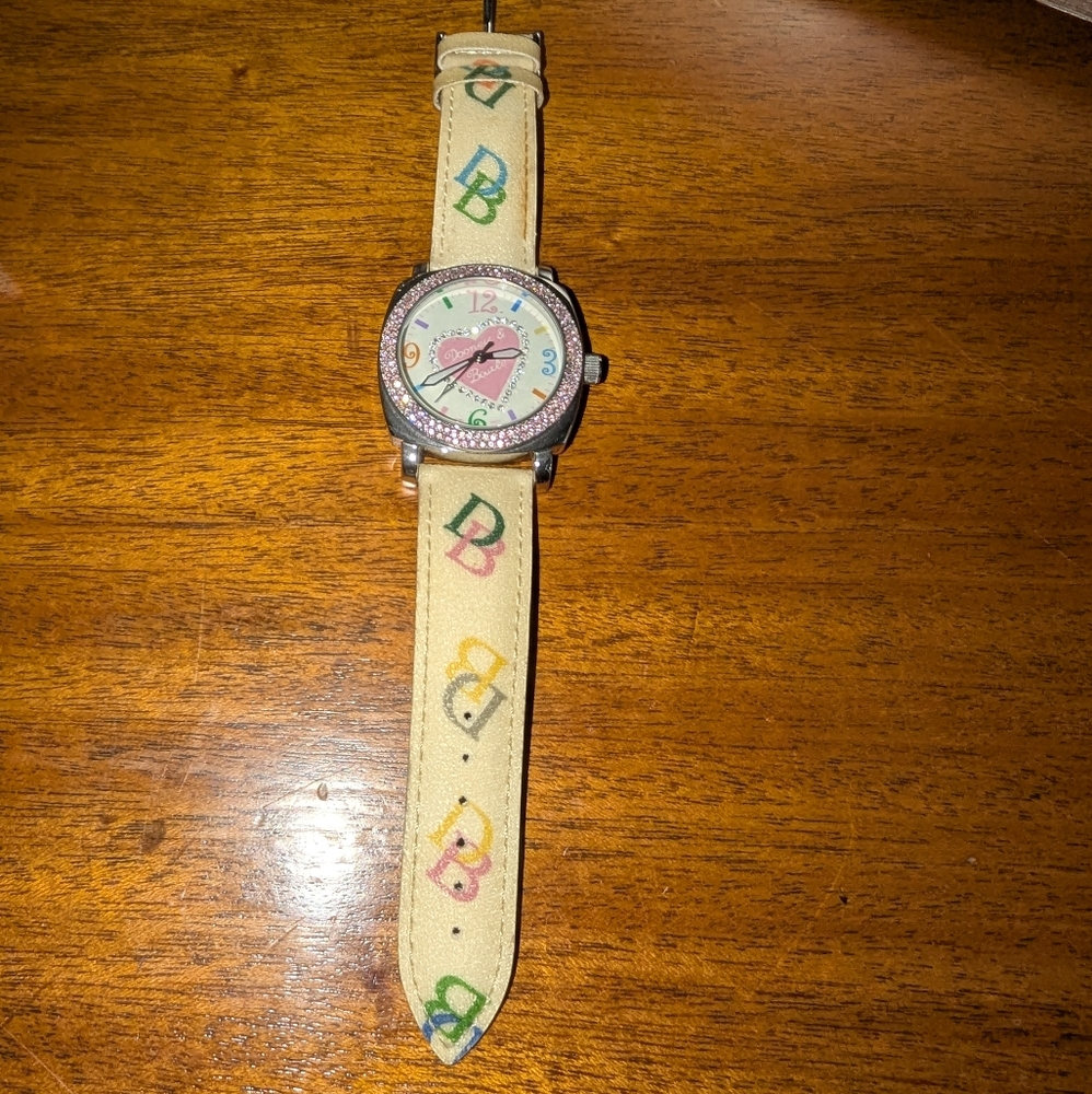 Dooney & Bourke Multicolor Monogram Watch